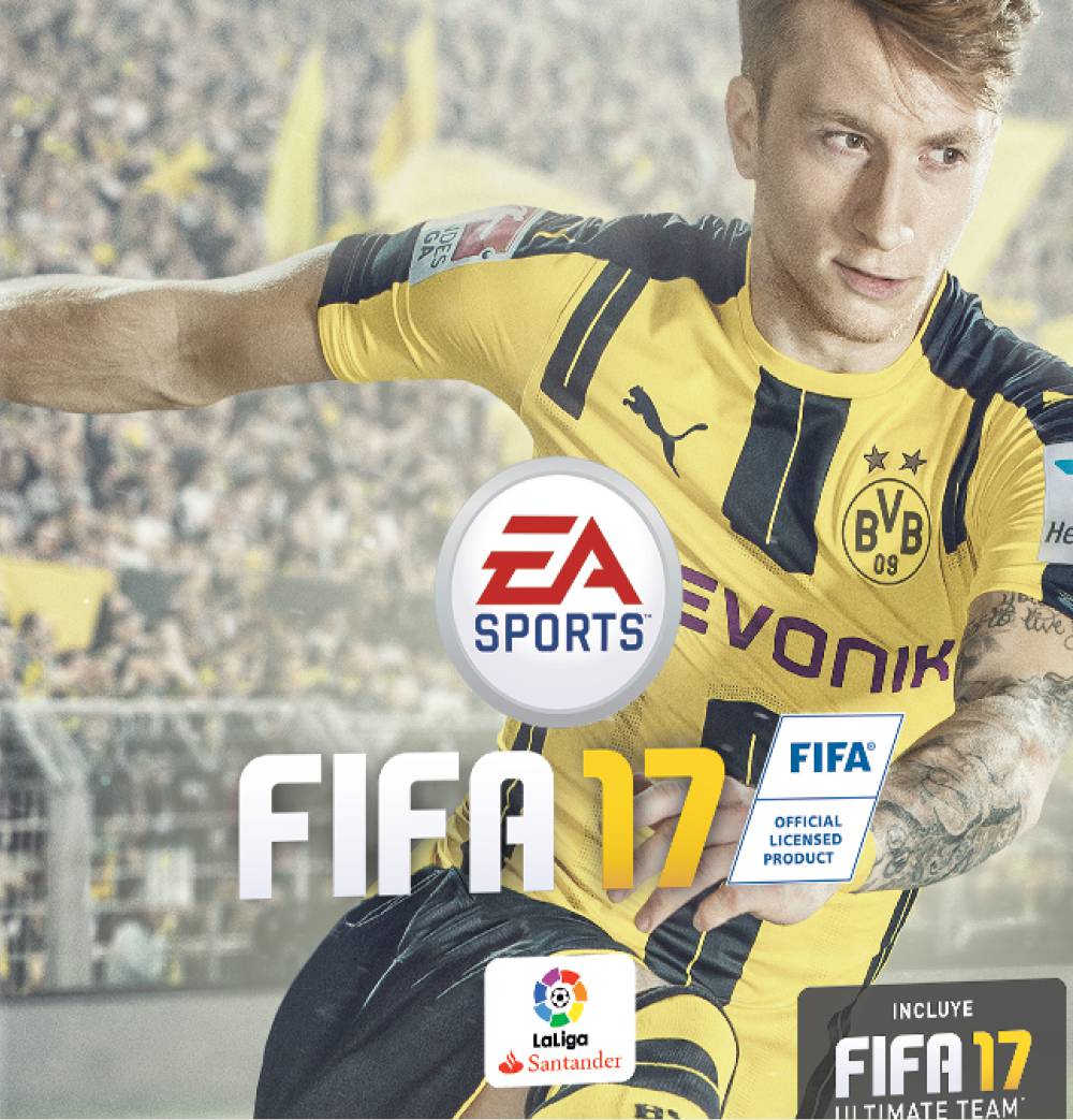 FIFA 17: Marco Reus será la portada de esta edición