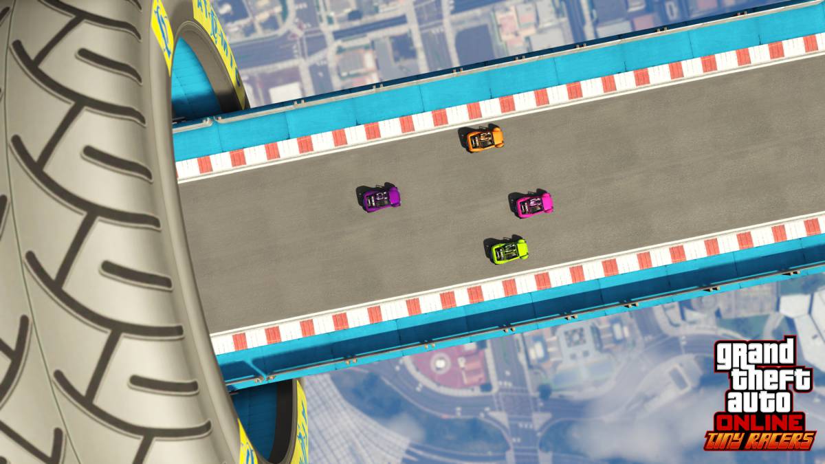 GTA Online presenta sus carreras al estilo Micro Machines