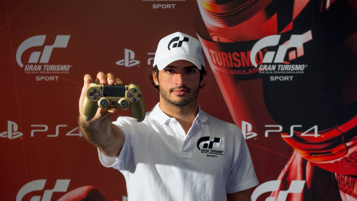 Carlos Sainz será la imagen de Gran Turismo Sport en España