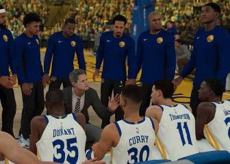 Los Warriors repetirán anillo según el NBA 2K18