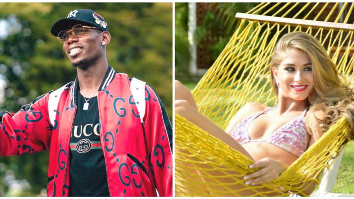 Una exhuberante modelo le ha robado el corazón a Pogba.