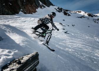 SnowBike, cuando el mountain bike y el esquí se unen