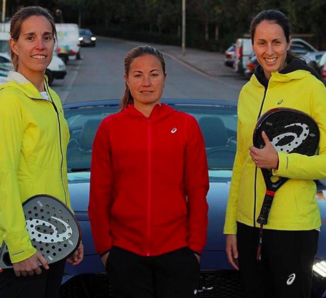Triay y Sainz serán las embajadoras de Asics Padel.
