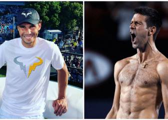 Rafa Nadal vs Djokovic. ¿Quién gana en Instagram?