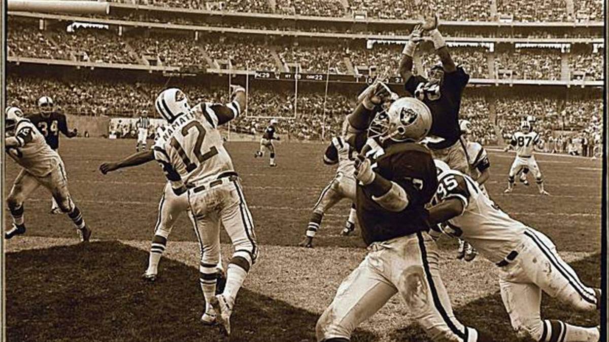 Joe Namath, el George Best de la NFL