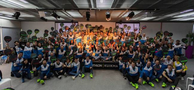 El equipo que crea Kuikma en la presentación de Madrid.