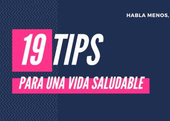 19 Tips para una vida saludable