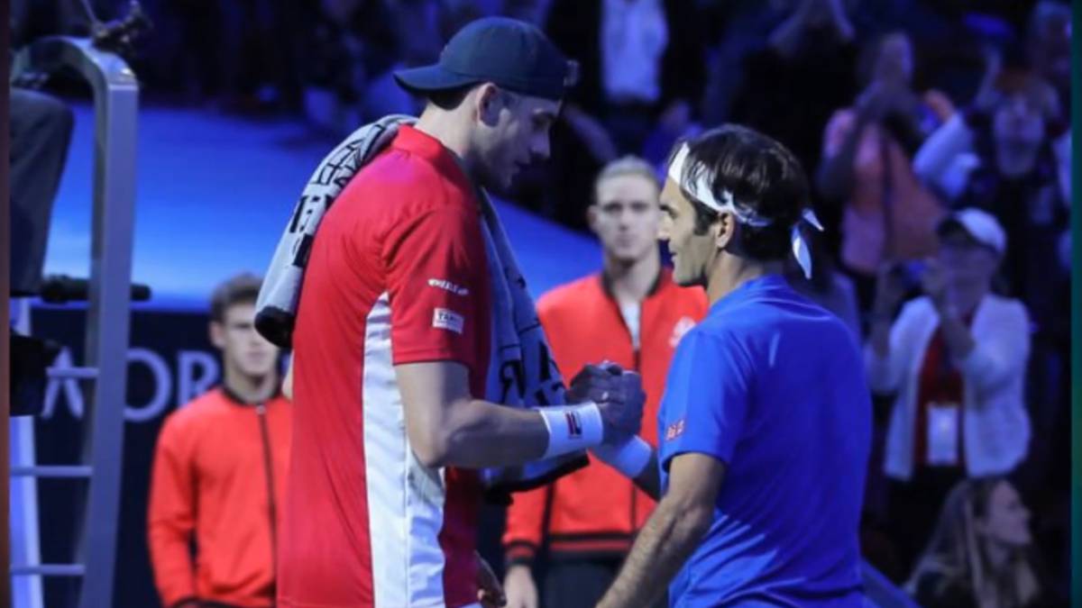Federer Isner
