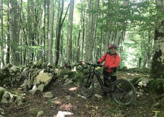 La selva de Irati, un paraíso para las ebikes