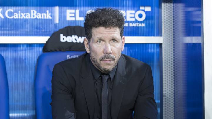 Simeone quiere para enero que le fichen un goleador