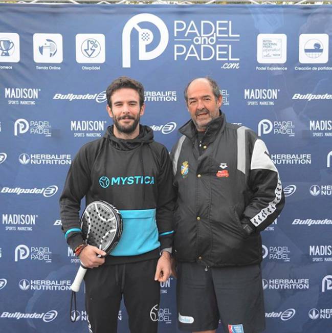 'Diario AS' estuvo representado en el torneo por Enrique Ojeda y Alberto Bote.