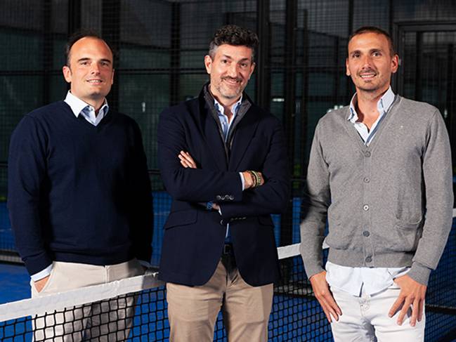 De izquierda a derecha, Manuel Ozámiz, Jorge Muñoz y Nicolás.