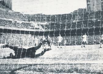 Iribar topa con Puskas