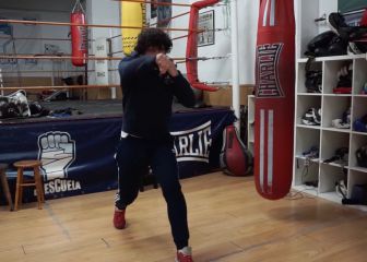 El recto después de la esquiva en el boxeo