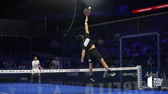 Fernando Belasteguín durante un encuentro del Adeslas Madrid Open del World Padel Tour.