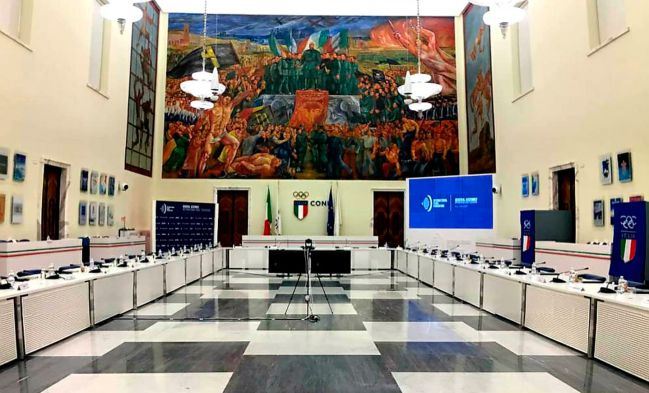 La Asamblea General de la Federación Internacional de Pádel celebrada en el CONI.