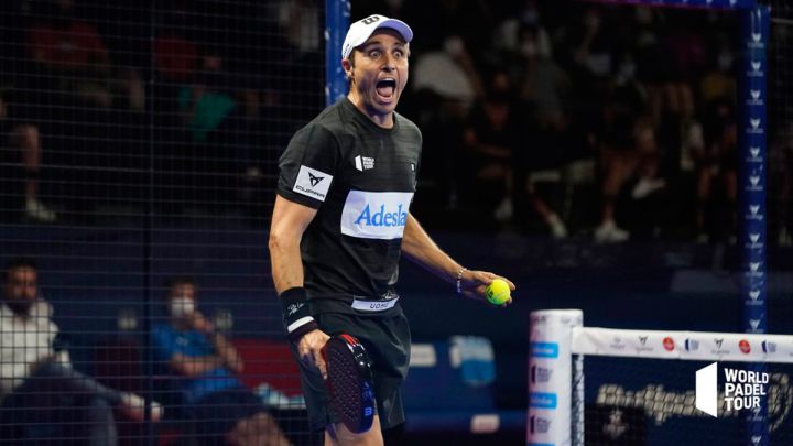Fernando Belasteguín en la final del Valencia Open de World Padel Tour.