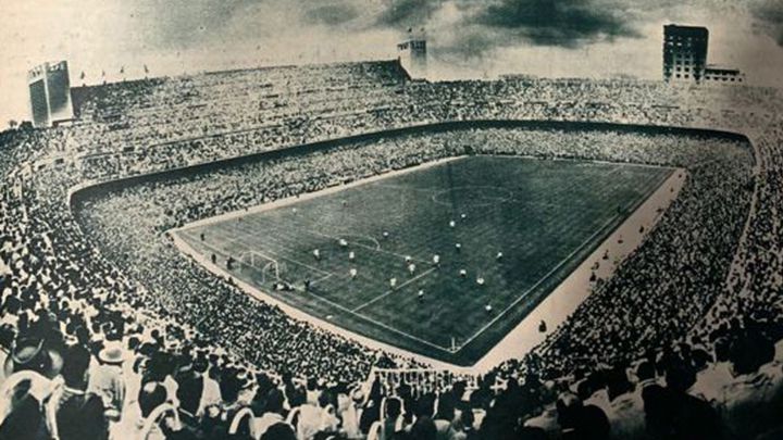 Estreno de la ampliación de Chamartín, el 19 de junio de 1954.