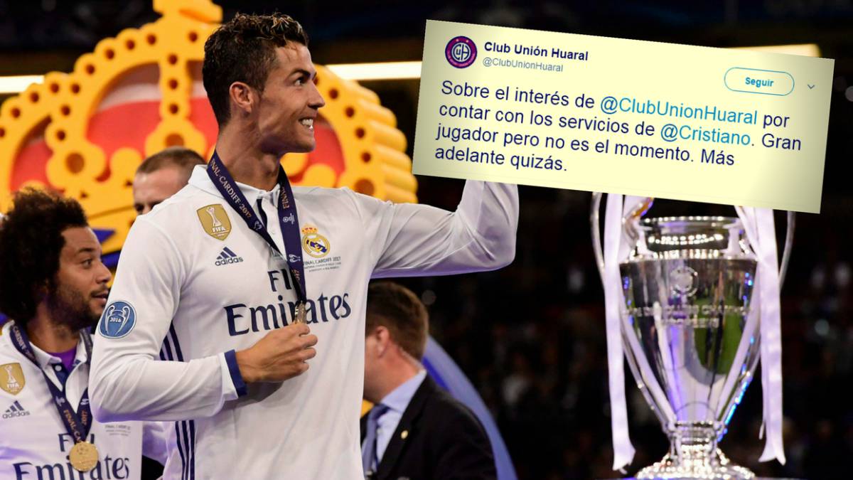 Un equipo peruano 'rechaza' a Cristiano Ronaldo
