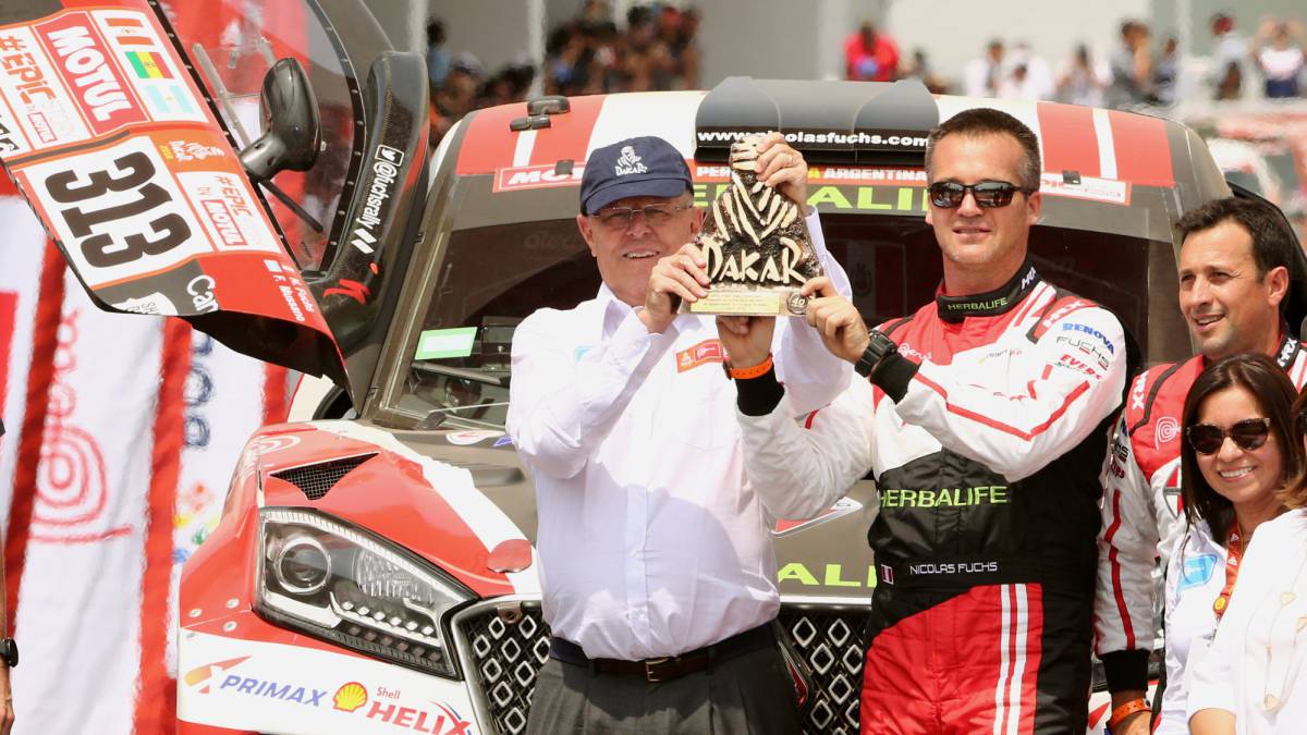 Pedro Kuczynski dio inicio al Rally Dakar 2018