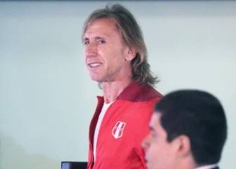 Gritos de apoyo a Gareca en su llegada a Lima: