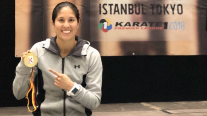Alexandra Grande, medalla de oro en la Premier League de Berlín.