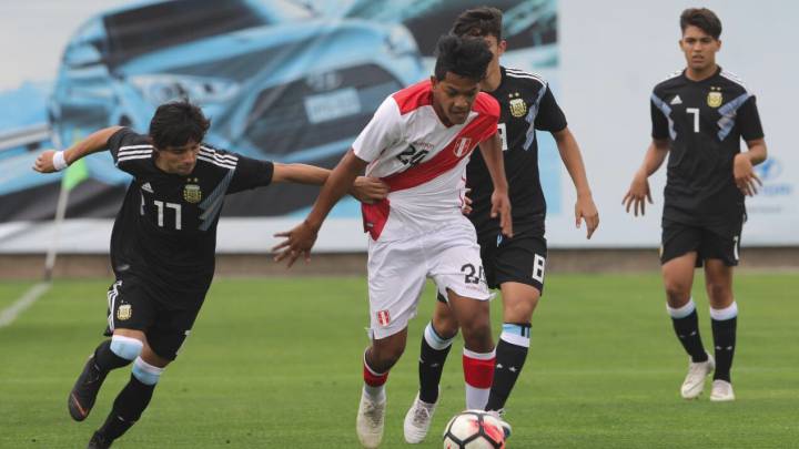 Sigue el Perú - Argentina en vivo y en directo online, partido amistoso entre las selecciones Sub-17 de ambos partidos hoy, 22 de octubre, en AS.com.