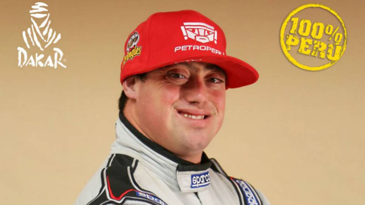 El peruano Lucas Barron será el primer participante del Dakar con síndrome de Down