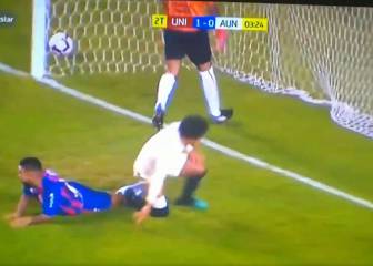 Así fue el primer gol de Gary Correa con la camiseta crema