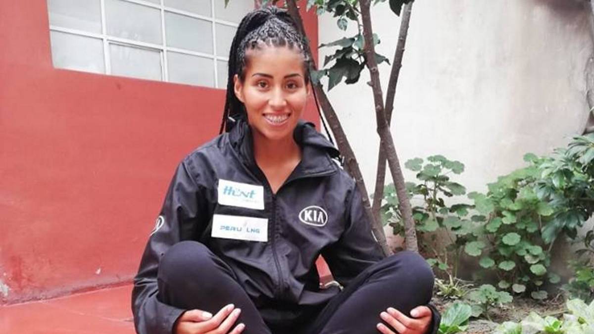 Kimberly García, marchadora peruana.