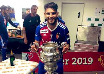 Carlos Zambrano, campeón de la Copa Suiza con el Basilea