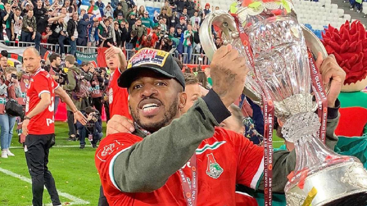 Farfán, campeón de la Copa de Rusia con el Lokomotiv