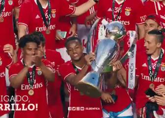 Benfica se despide de Carrillo con un vídeo en sus redes sociales