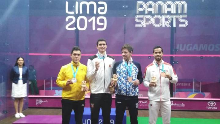 Elías, el peruano que hace historia en el squash