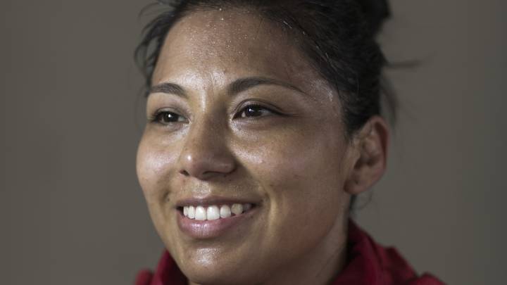 Thalía Mallqui gana la medalla de bronce en lucha libre