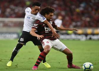 Cueva juega por el Santos después de casi 5 meses