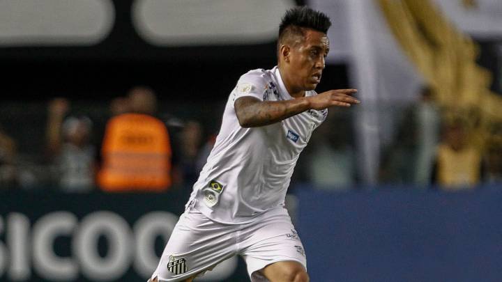 Christian Cueva no jugará para el Santos el resto del año