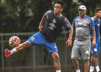 Sampaoli y el compromiso de Cueva en Santos: