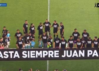 Cristal y Alianza homenajearon a Juan Pablo Vergara