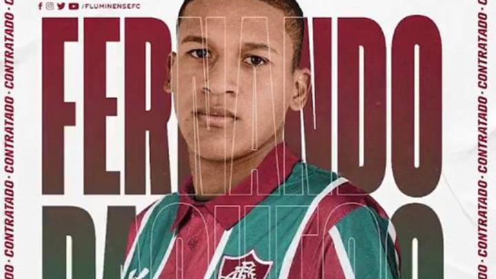Fernando Pacheco firmó con Fluminense hasta 2023