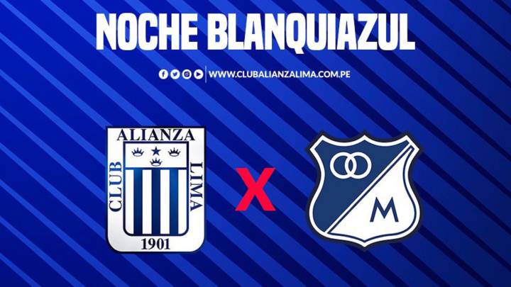 Alianza Lima - Millonarios: horario, TV y cómo ver online