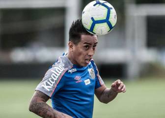 Cueva, fuera de la lista del Santos para el Paulista