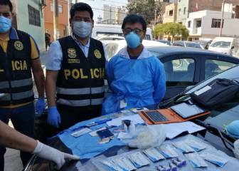 Detienen a Doctor Covid, quien hacía delivery de test con una licencia falsa