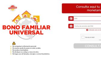 Bono Familiar Universal: link y cómo ver con DNI quién puede cobrarlo hoy, 16 de enero