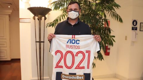 Carlos Bustos, en Lima para "devolver a Alianza a Primera"