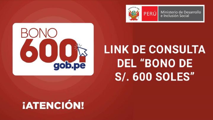 Bono 600 soles: Cómo hacer la consulta online para saber si mi hogar es beneficiario