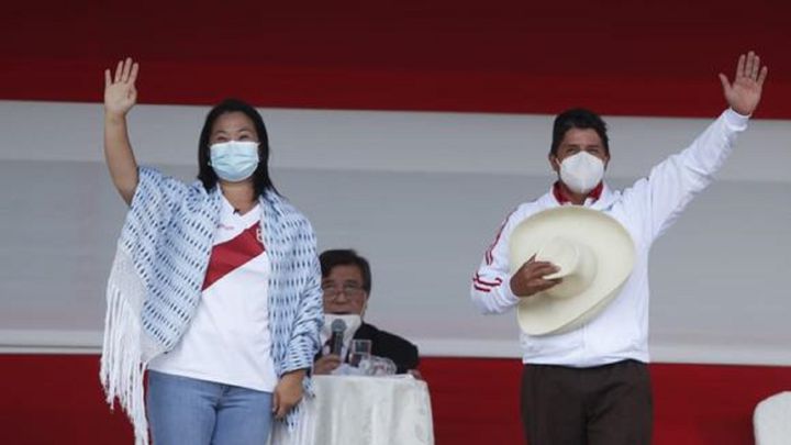 Elecciones Perú 2021: ¿quién es favorito en las últimas encuestas, Pedro Castillo o Keiko Fujimori?