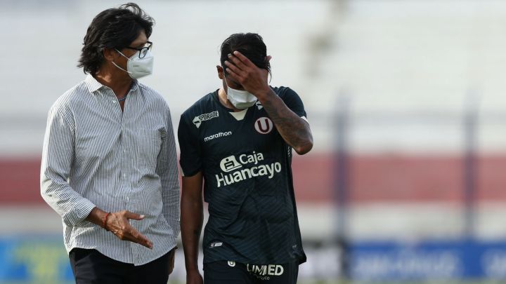 Enzo Gutiérrez tiene un esguince en el tobillo derecho
