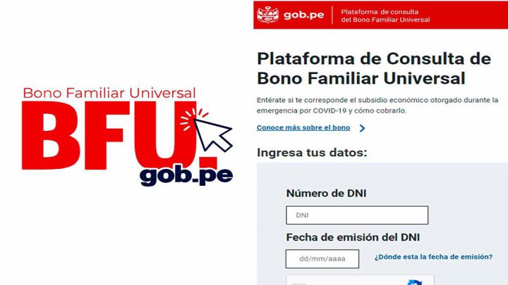 Bono Familiar Universal y 600 soles: link y cómo ver con DNI quién puede cobrarlo hoy, 4 de julio