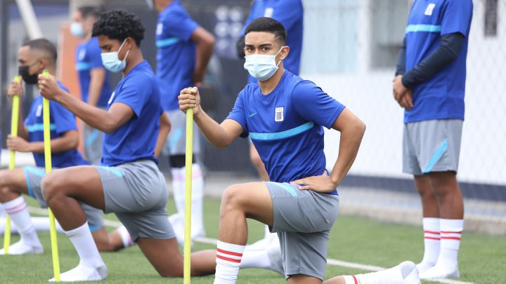 Los juveniles de Alianza Lima retoman sus entrenamientos